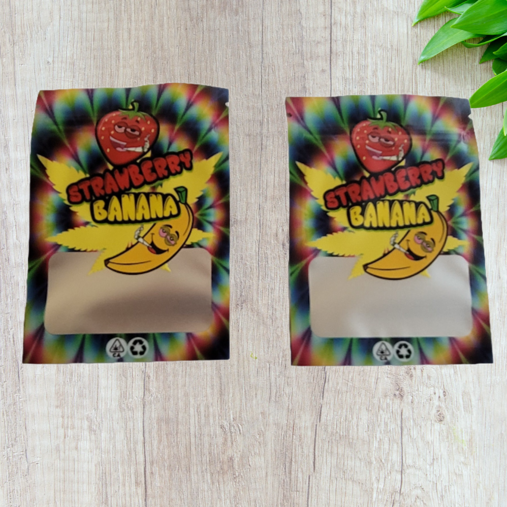 Mylar Small Ziplock Smell Proof Bag - 1g (100 Pcs)