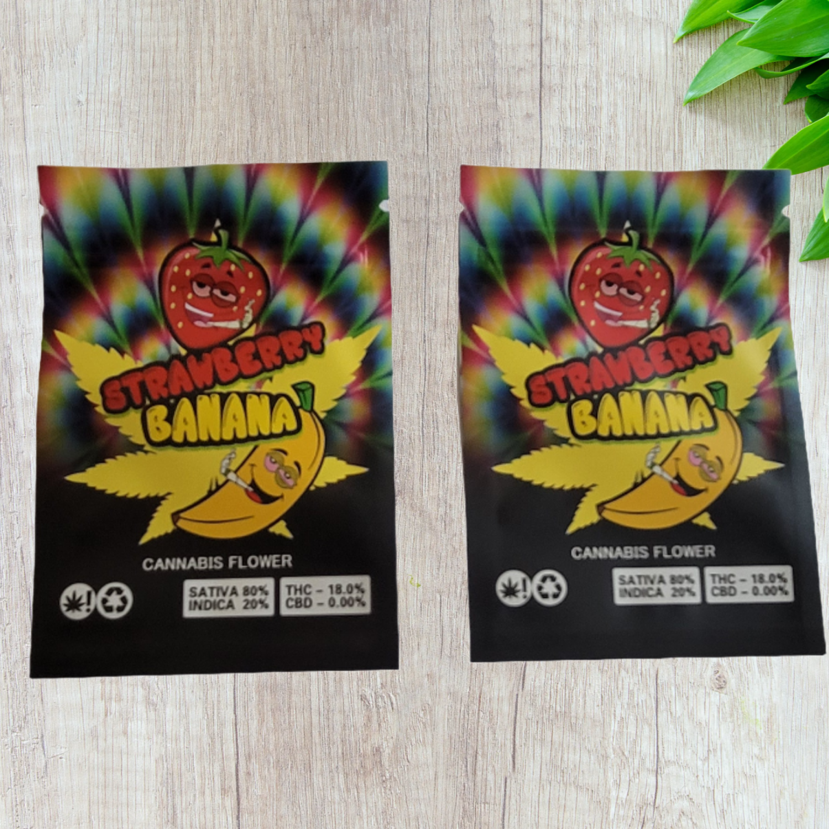 Mylar Small Ziplock Smell Proof Bag - 1g (100 Pcs)