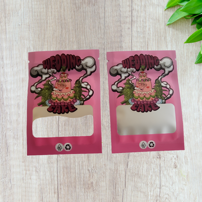 Mylar Small Ziplock Smell Proof Bag - 1g (100 Pcs)