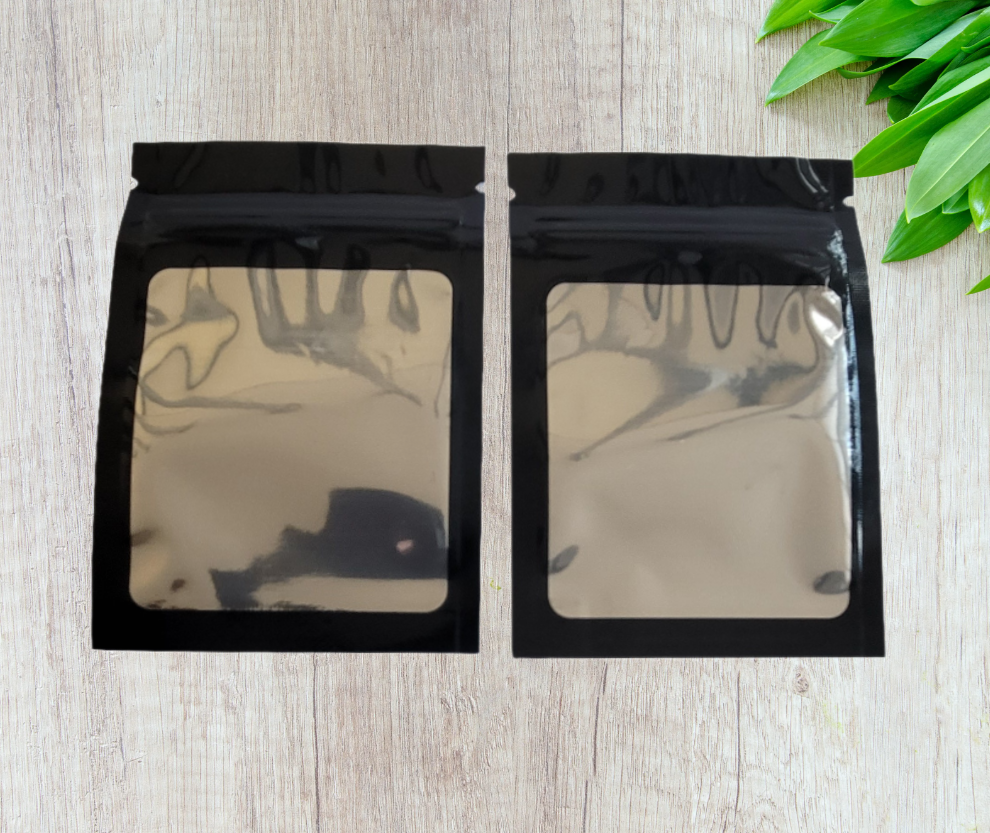 Mylar Small Ziplock Smell Proof Bag - 1g (100 Pcs)