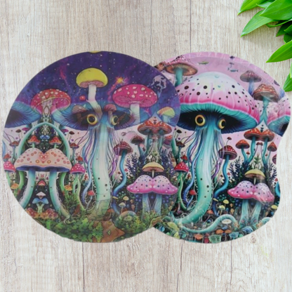 3D Holographic Rolling Tray with Magnetic Lid