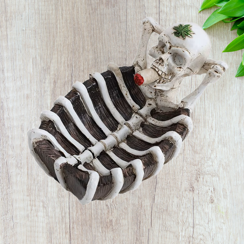 Eternal Stoned Skeleton Resin Ashtray