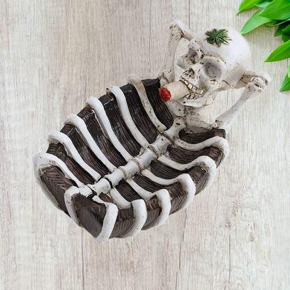 Eternal Stoned Skeleton Resin Ashtray