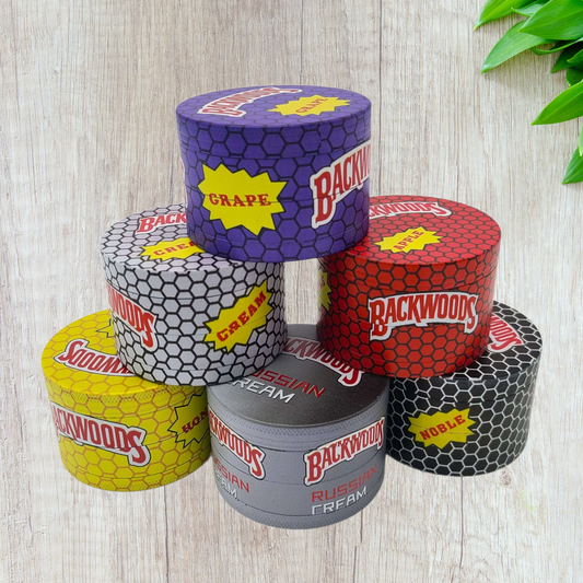 Backwoods 4 Layer Alloy Metallic Grinder - 63mm (Medium Size)