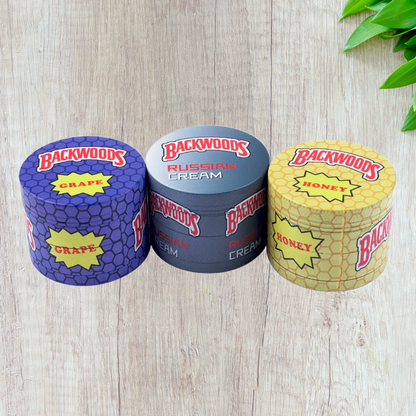 Backwoods 4 Layer Alloy Metallic Grinder - 63mm (Medium Size)