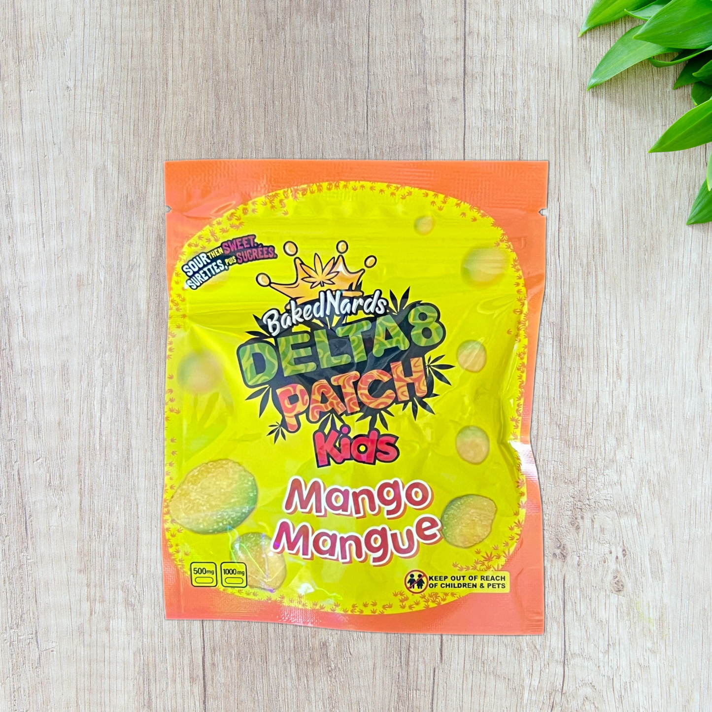 BakedNards Delta 8 Patch Gummies - 1000mg THCA