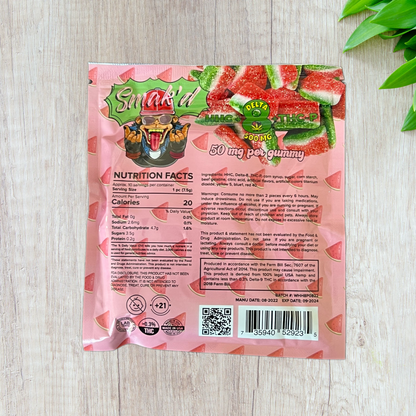 Smak'd Delta 8 + HHC + THC-P Gummies