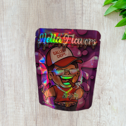 Mylar Ziplock Smell Proof Bag - 3.5g (100pcs)