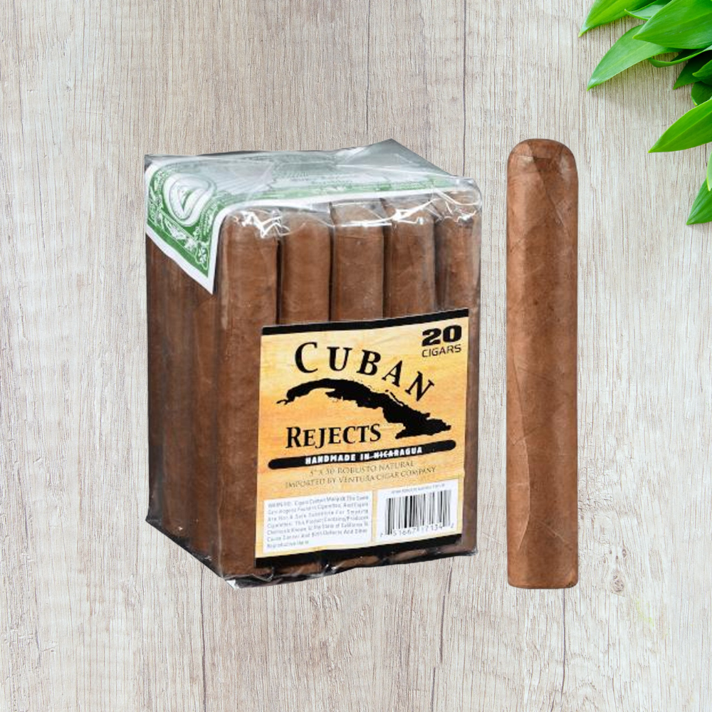 Cuban Rejects Natural Robusto Cigars