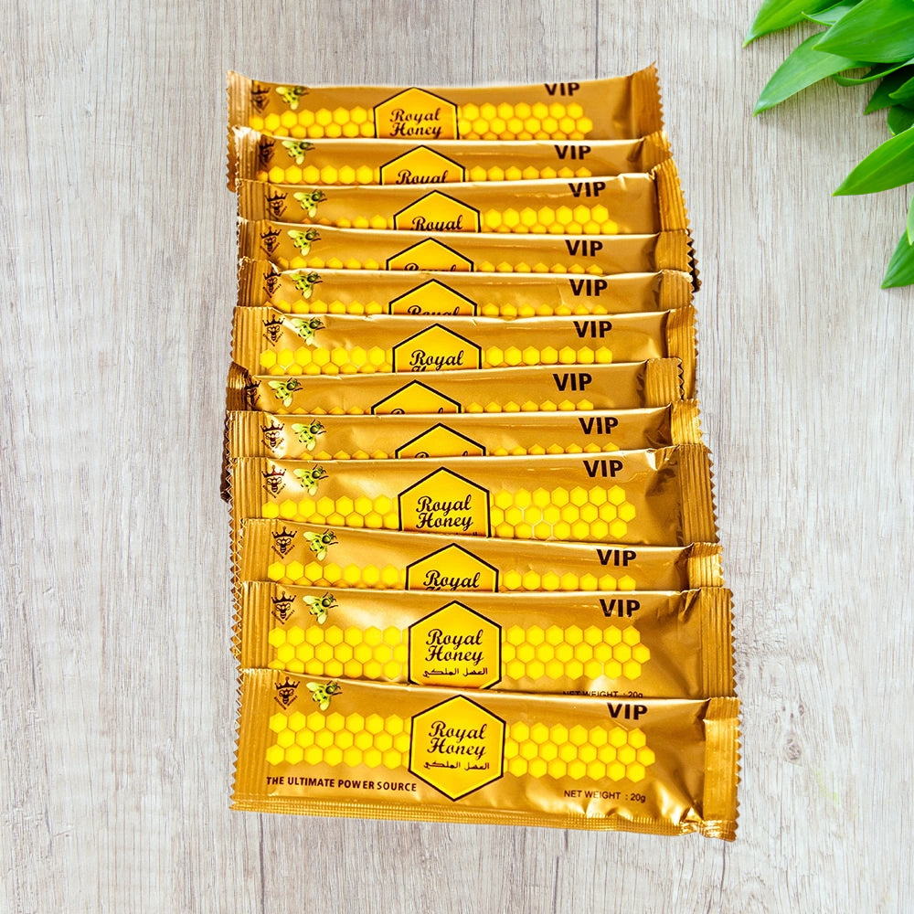 Royal VIP Honey Men Sexual Enhancement Pack (12 Sachets 20g each)