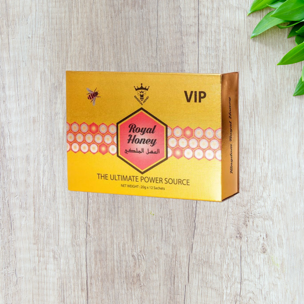 Royal VIP Honey Men Sexual Enhancement Pack (12 Sachets 20g each)