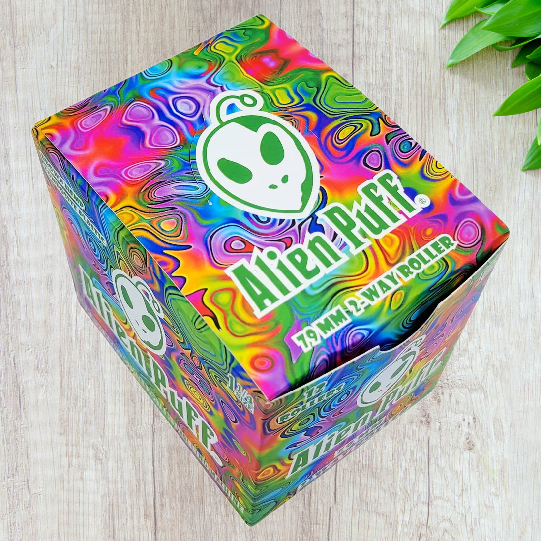 Alien Puff Hemp Plastic Rolling Machine 1 1/4 Size - 79mm