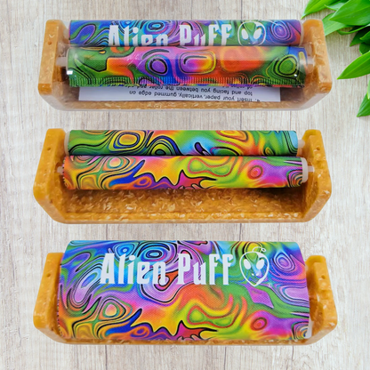 Alien Puff Hemp Plastic Rolling Machine 1 1/4 Size - 79mm
