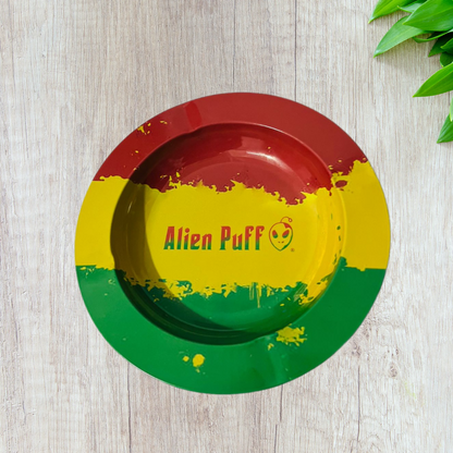 Alien Puff Metallic Ashtray - 14cm