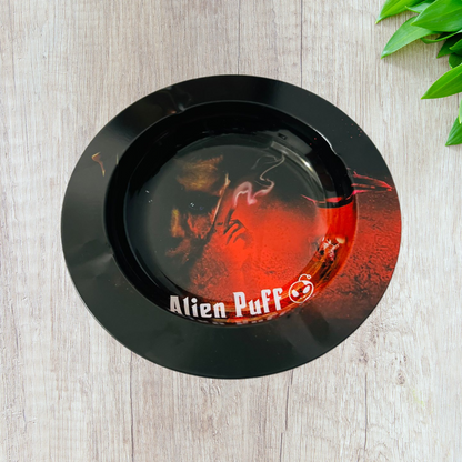 Alien Puff Metallic Ashtray - 14cm