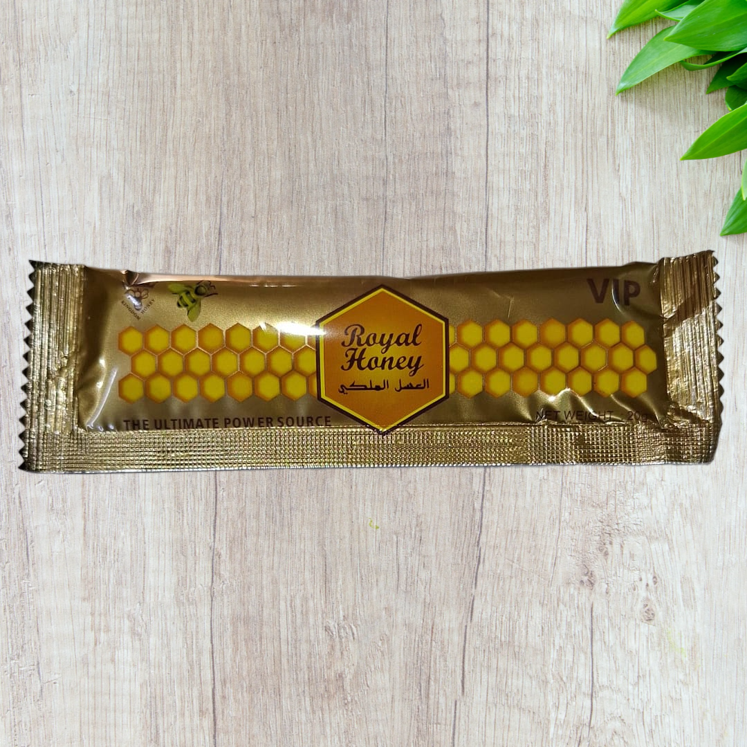 Royal VIP Honey Men Sexual Enhancement Pack (12 Sachets 20g each)