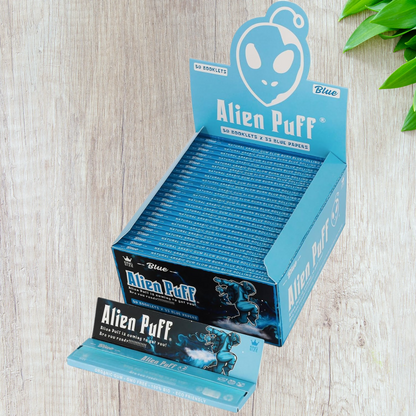 Alien Puff Kingsize Blue Rolling Papers