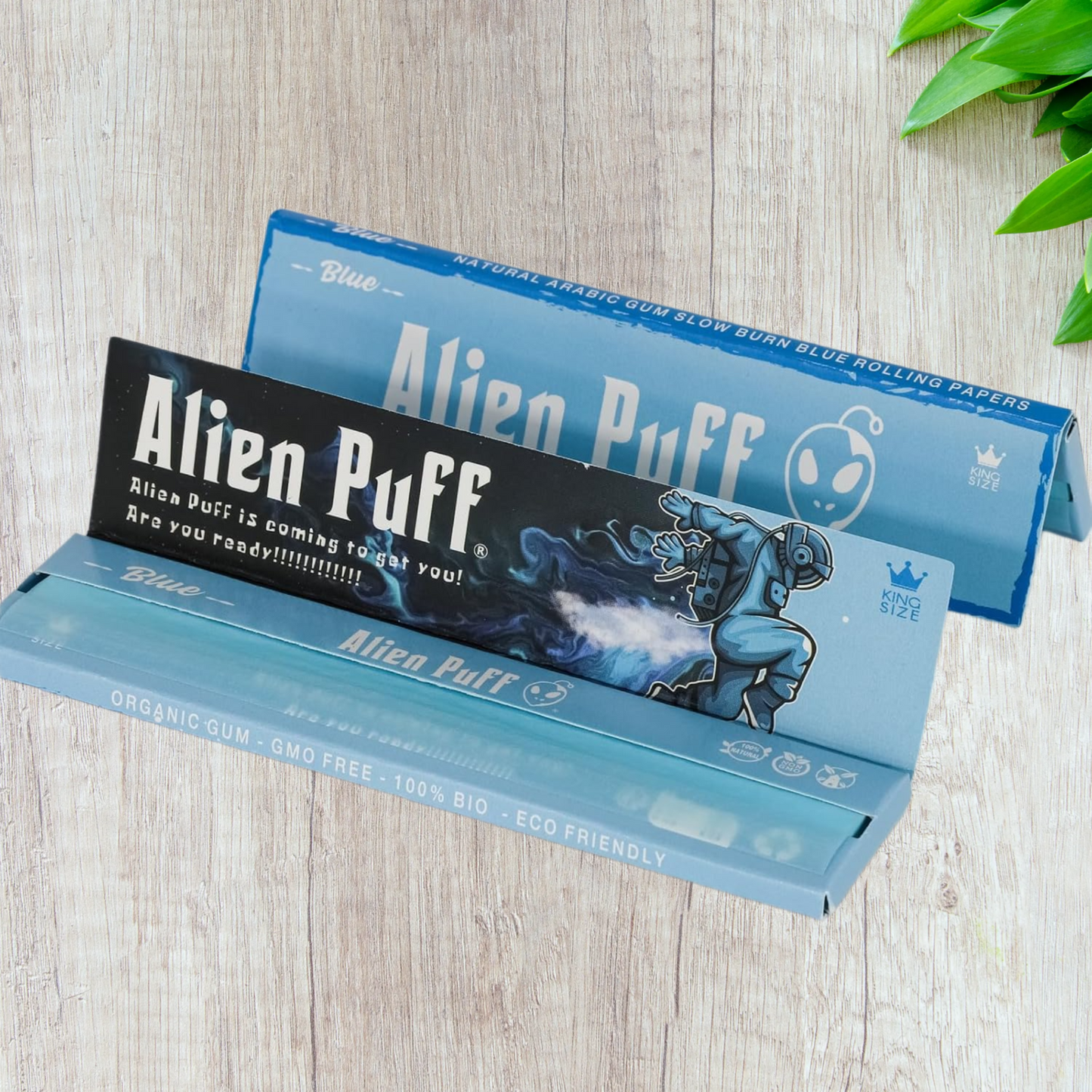 Alien Puff Kingsize Blue Rolling Papers