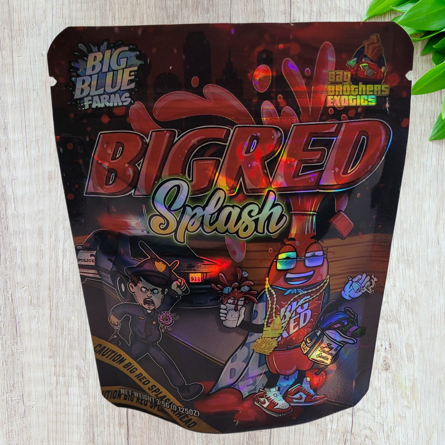 Mylar Ziplock Smell Proof Bag - 3.5g (100pcs)