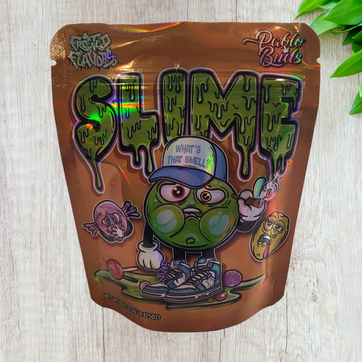 Mylar Ziplock Smell Proof Bag - 3.5g (100pcs)