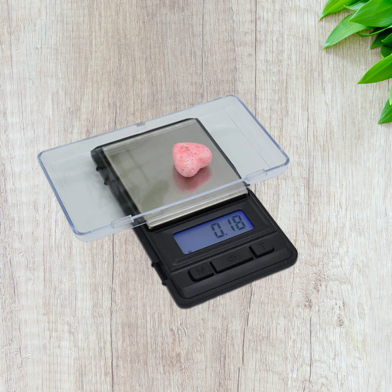 Clear Cover Precision Digital Pocket weighing Scale (0.01g–500g)