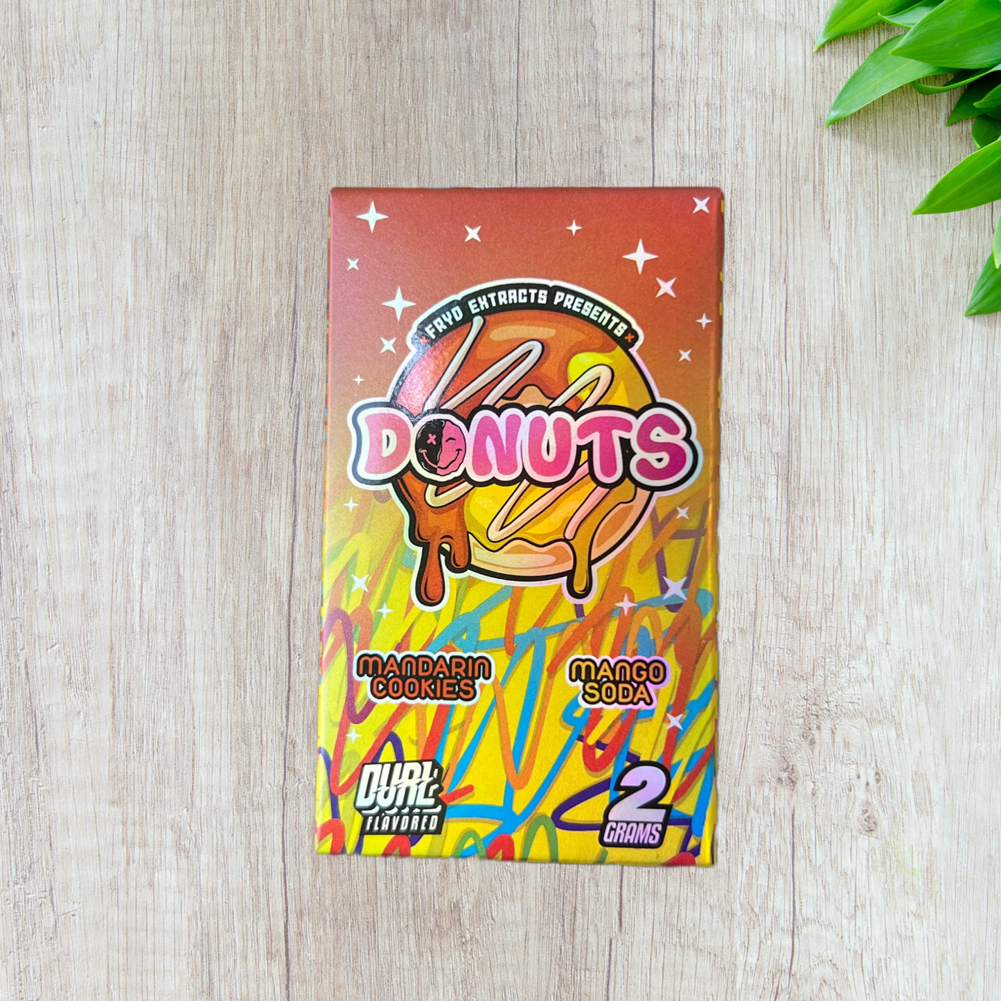 Dual Fryd Donuts Disposable Vape Cartridge 2G – Live Diamonds + Live Resin