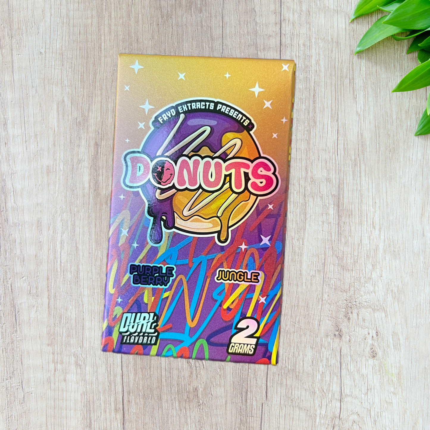 Dual Fryd Donuts Disposable Vape Cartridge 2G – Live Diamonds + Live Resin