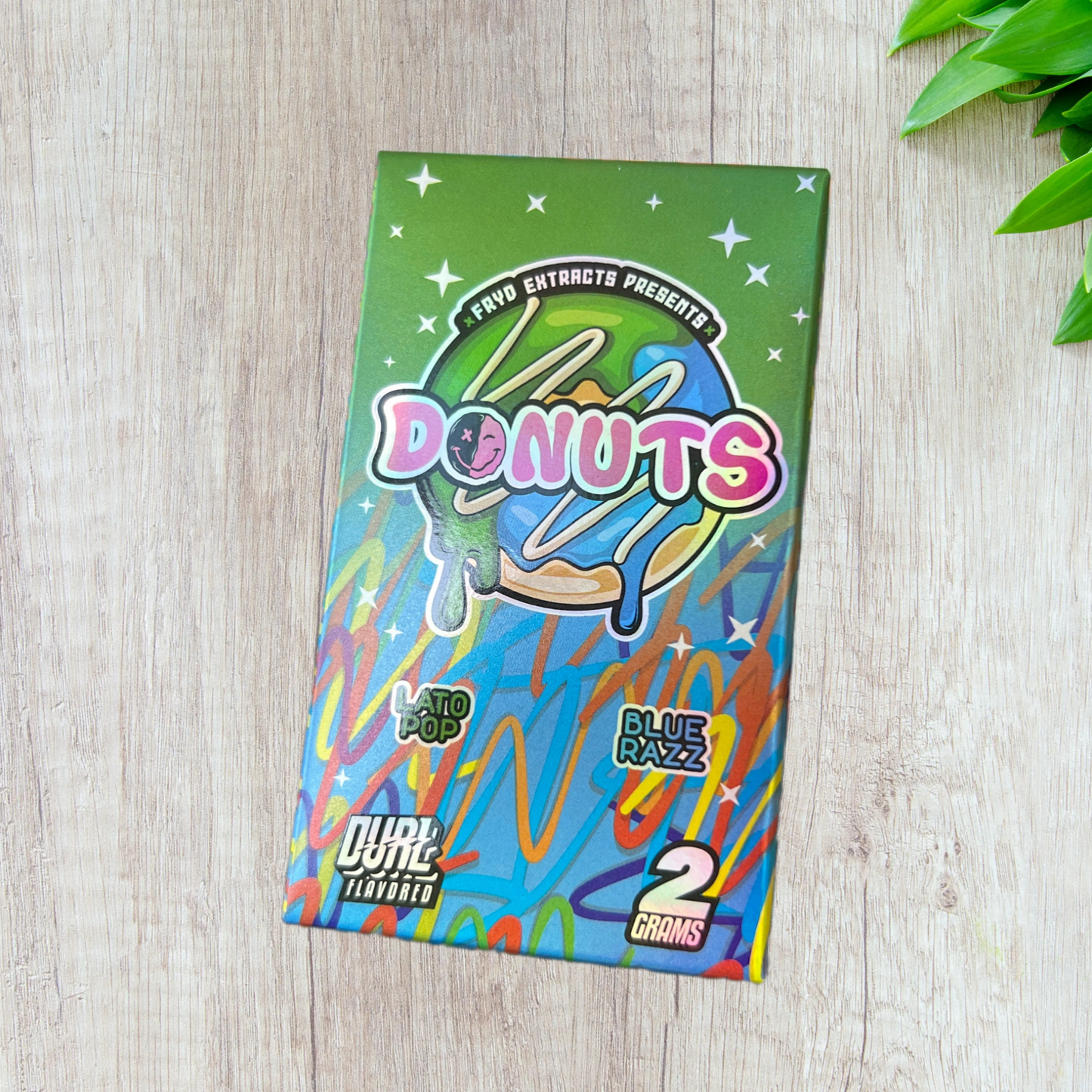 Dual Fryd Donuts Disposable Vape Cartridge 2G – Live Diamonds + Live Resin