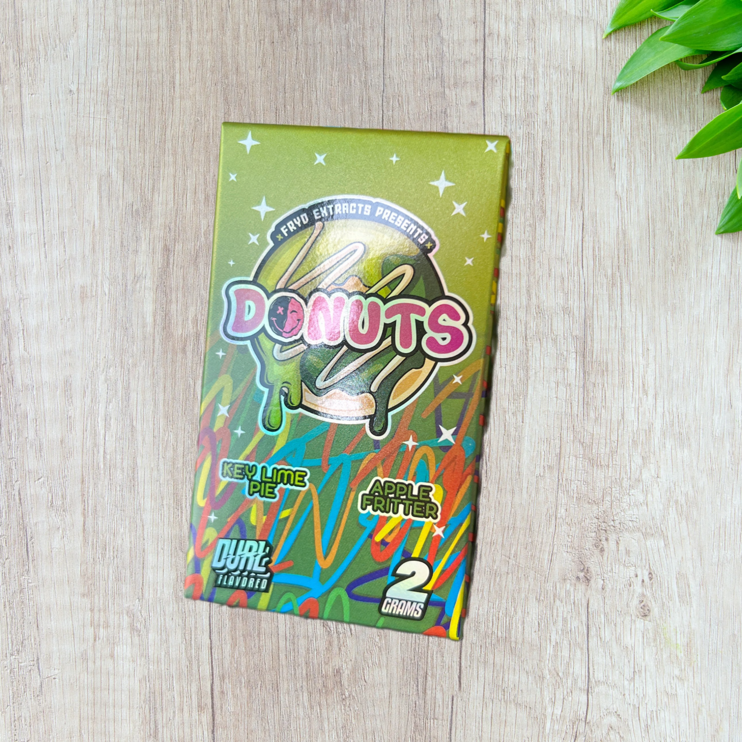 Dual Fryd Donuts Disposable Vape Cartridge 2G – Live Diamonds + Live Resin