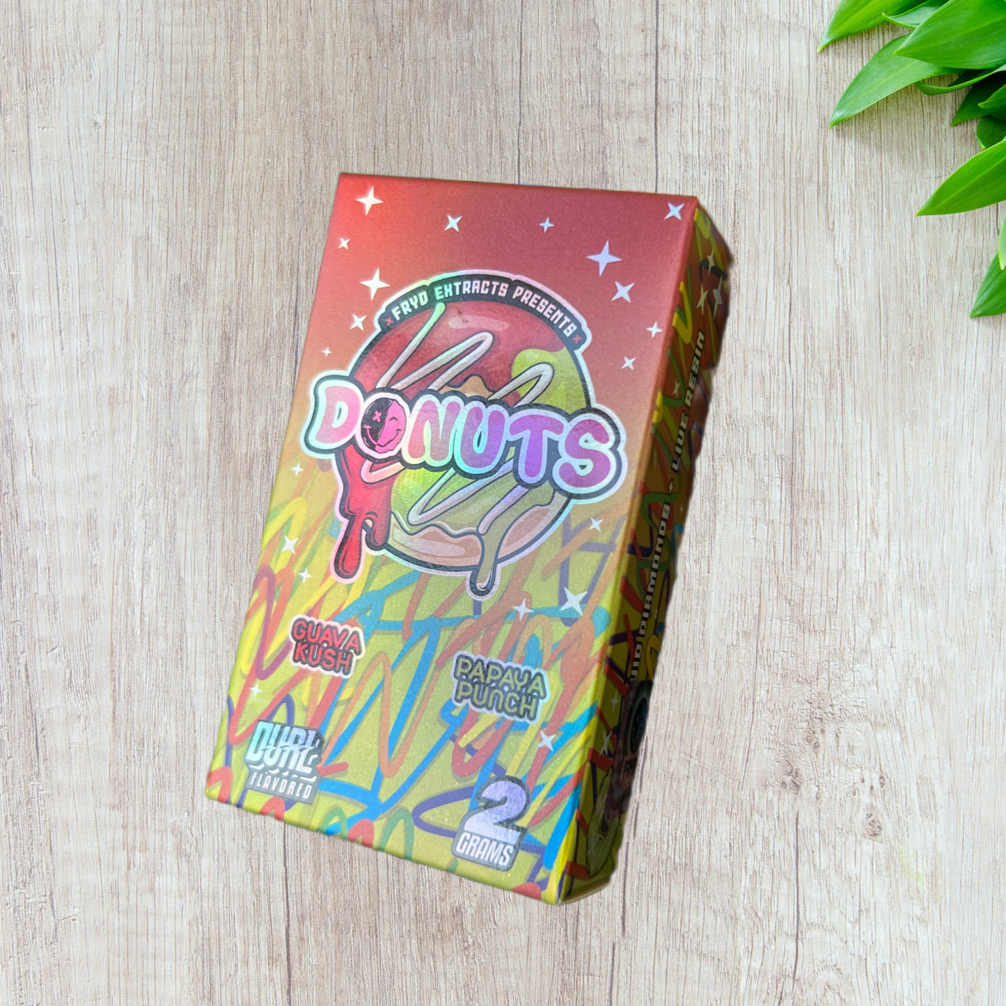 Dual Fryd Donuts Disposable Vape Cartridge 2G – Live Diamonds + Live Resin