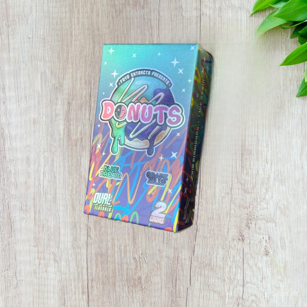 Dual Fryd Donuts Disposable Vape Cartridge 2G – Live Diamonds + Live Resin