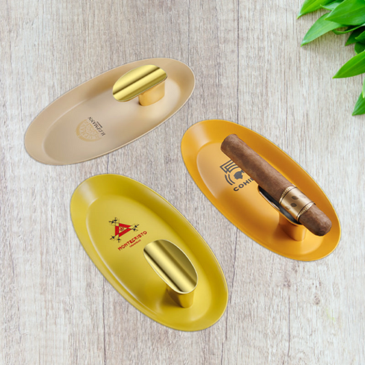 Portable Single-Slot Rest Cigars Ashtray
