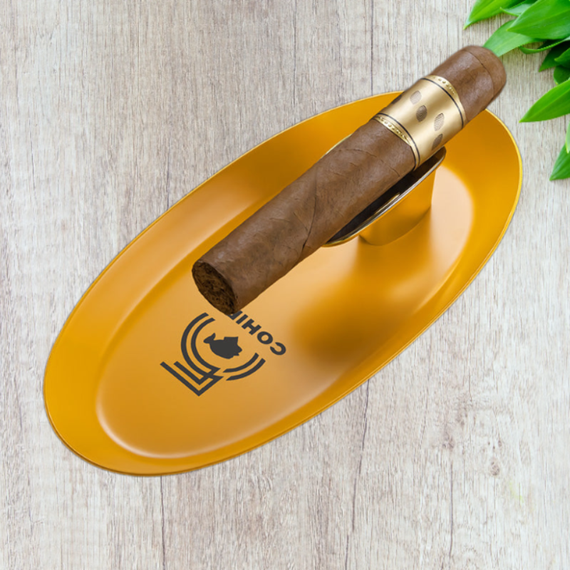 Portable Single-Slot Rest Cigars Ashtray