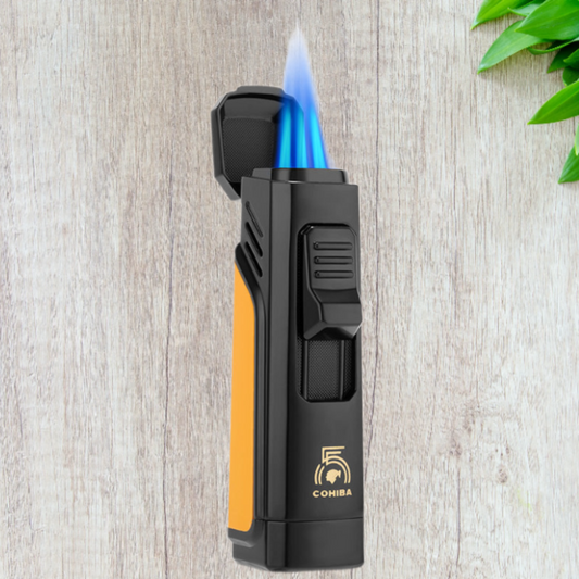 COHIBA Cigars Torch Lighter 3 Torch Quad Jet Flame