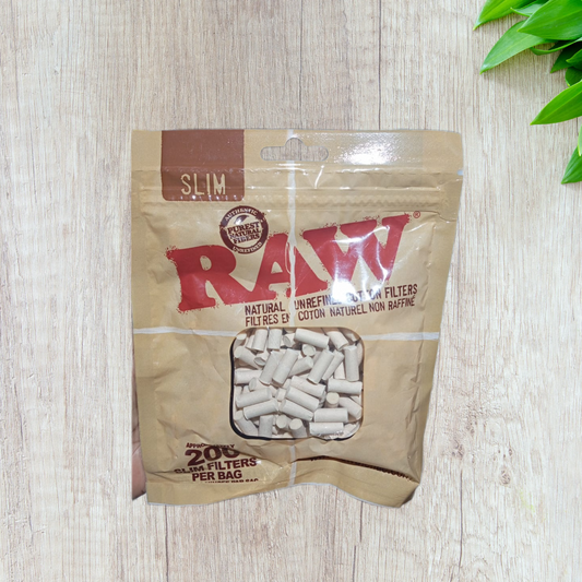 RAW Cotton Filter Tips (Plain)
