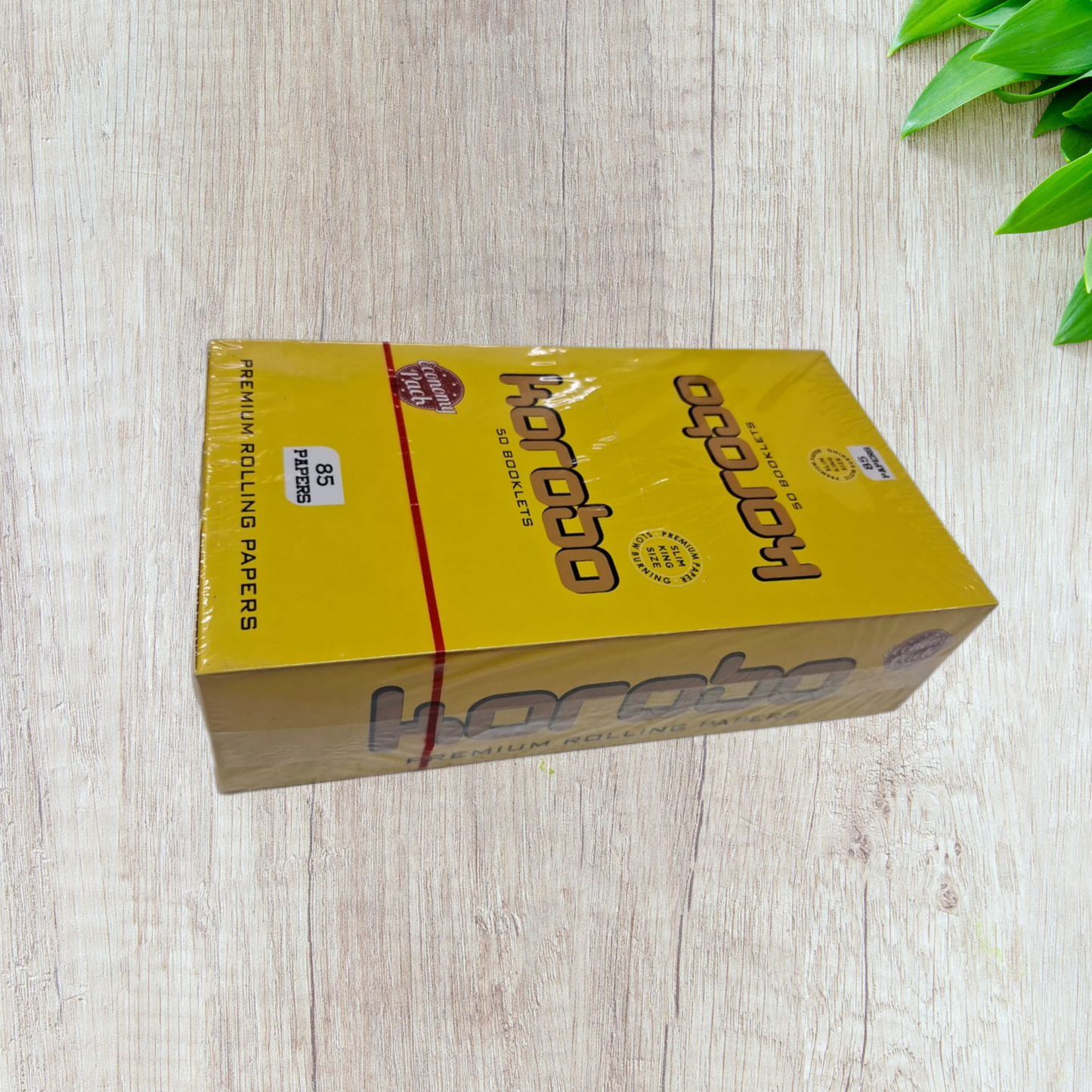 Korobo White Pure Hemp King Size Rolling Papers