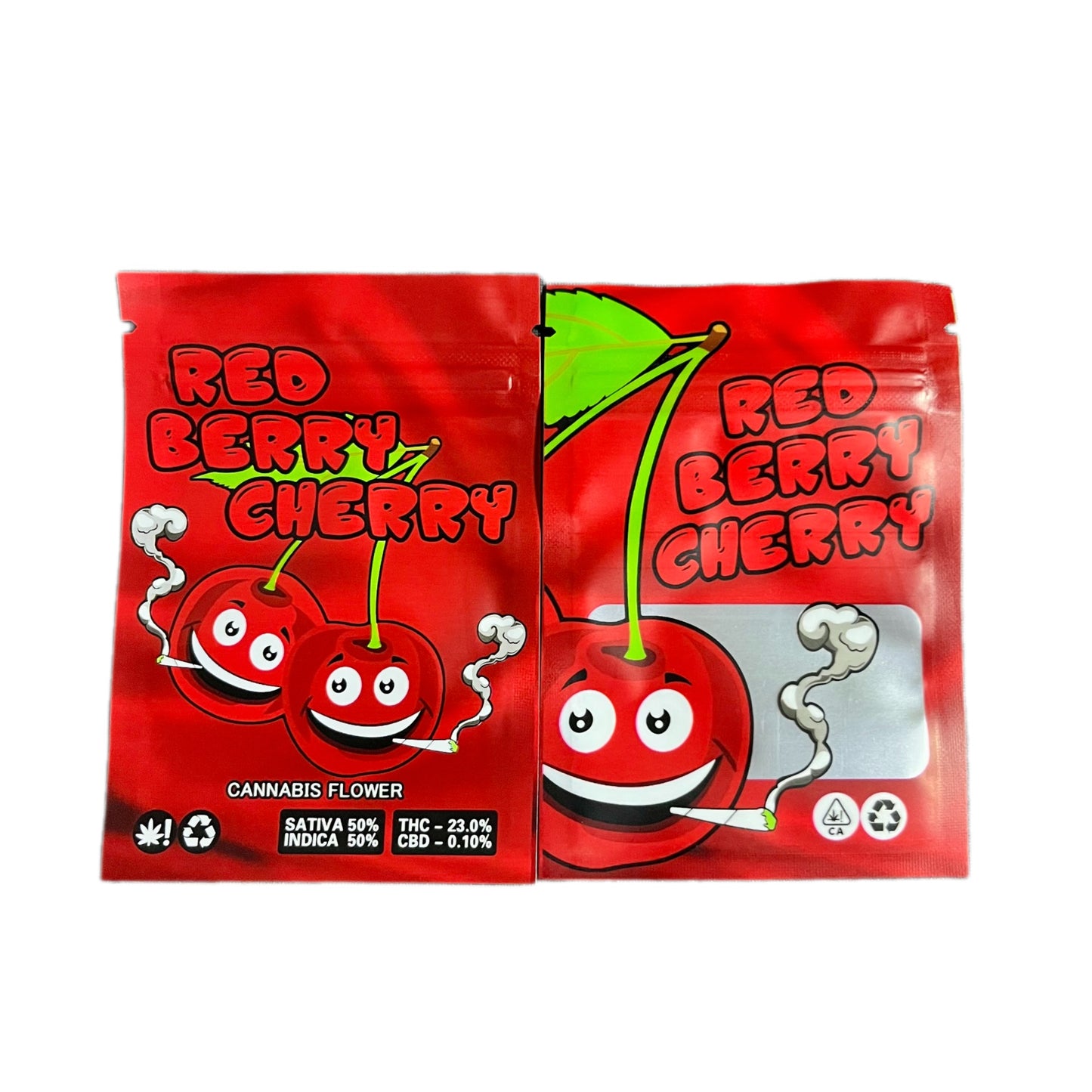 Mylar Small Ziplock Smell Proof Bag - 1g (100 Pcs)