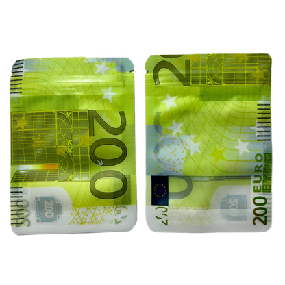 Mylar Small Ziplock Smell Proof Bag - 1g (100 Pcs)