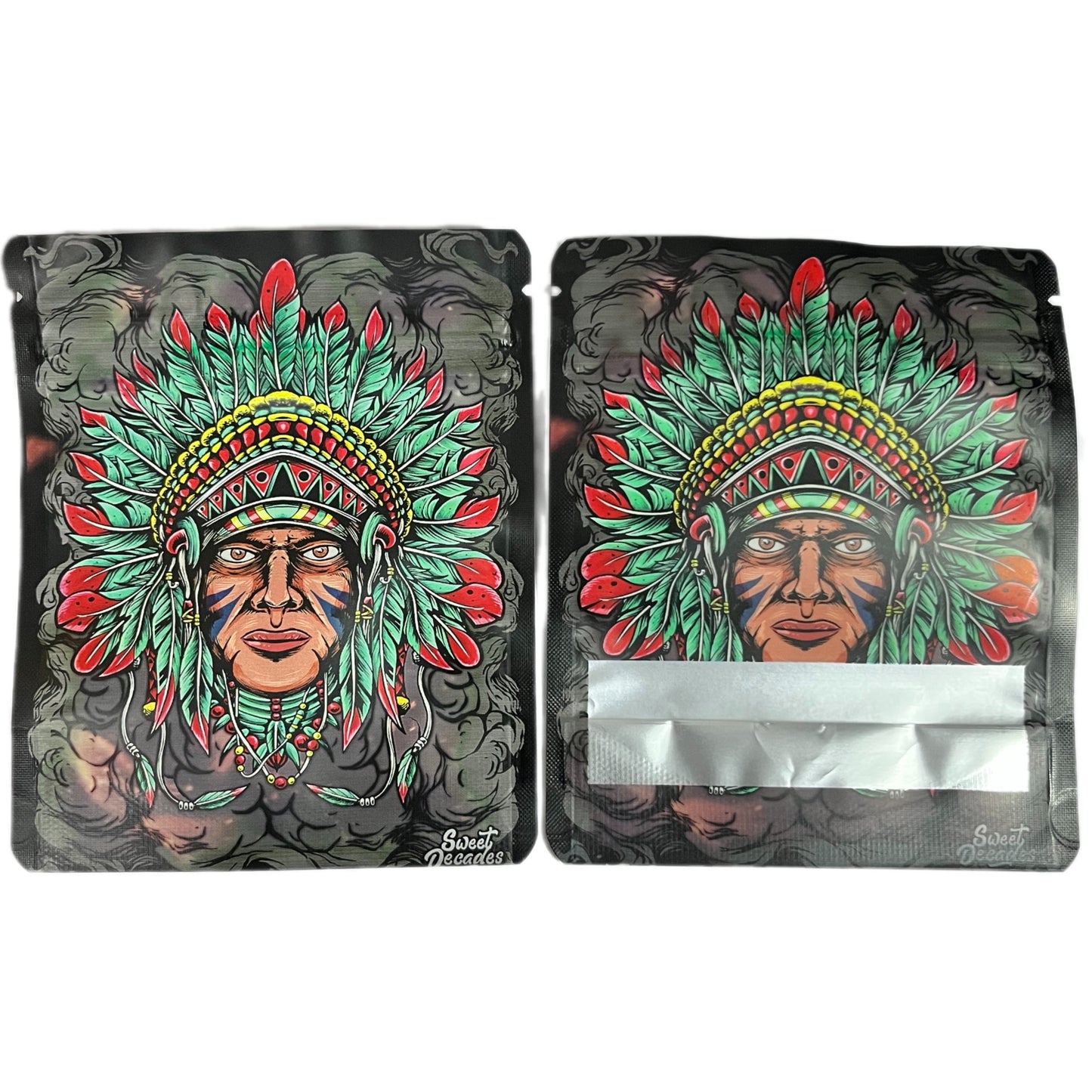 Mylar Ziplock Smell Proof Bag - 3.5g (100pcs)
