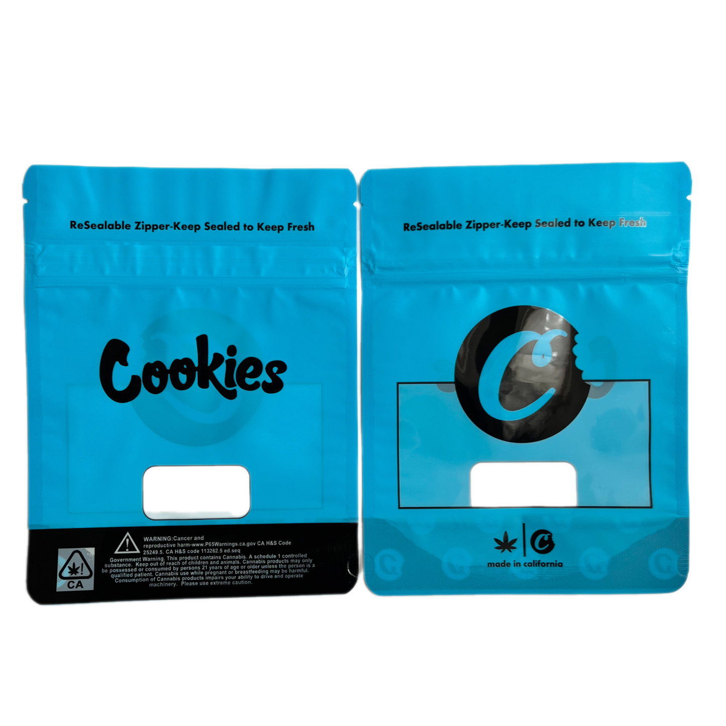 Mylar Ziplock Smell Proof Bag - 28g (100pcs)