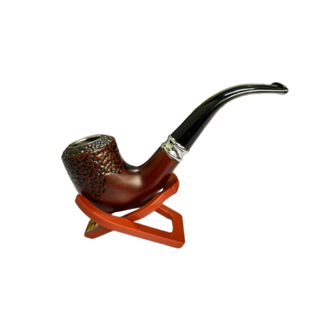 Classic Ol' School Vintage Dry Herb Smoking Tobacco Wood Pipe