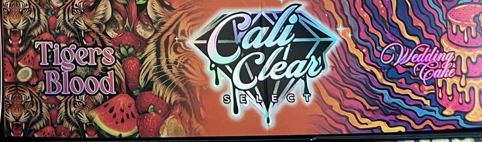 Cali Clear Liquid Diamonds 2G Dual Chamber Disposable Vape Cartridge